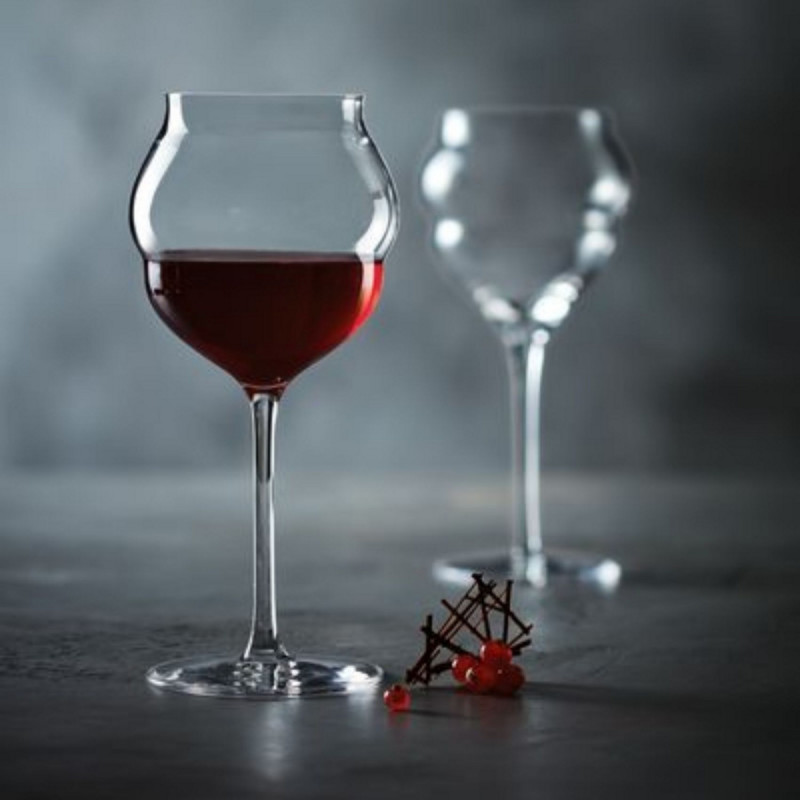 Verre à pied verre cristallin 40 cl Macaron Chef & Sommelier