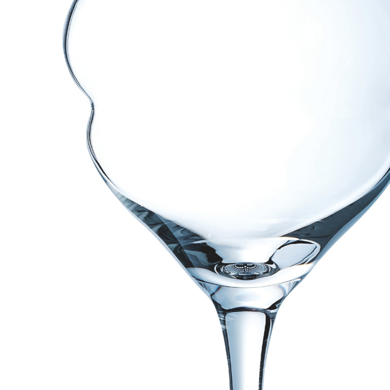 Flûte verre cristallin 30 cl Macaron Chef & Sommelier