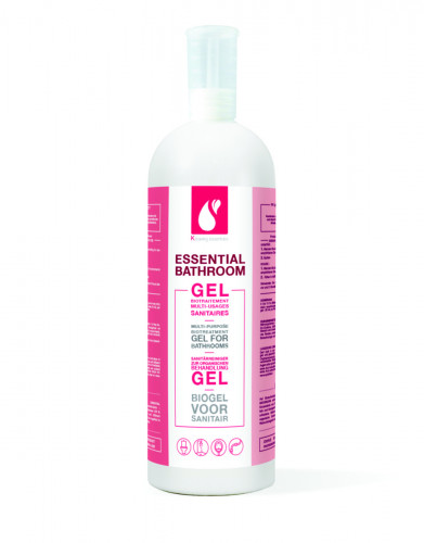 Gel biotraitement multi-usages sanitaire 1 L Essential Bathroom Kleaning Essentials