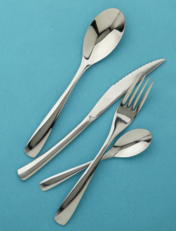 Couteau à dessert monobloc cranté 20,5 cm Adagio Amefa