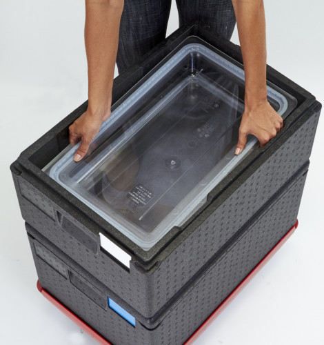 Conteneur isotherme plastique GN 1/2 22,3 L Cam Gobox Cambro