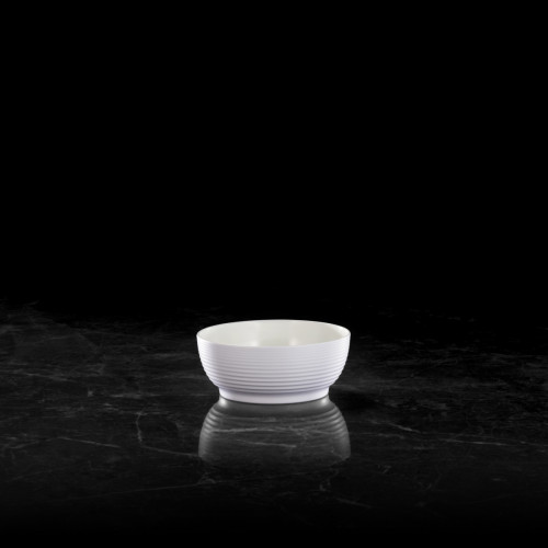Bol rond blanc mélamine 76 cl Ø 15 cm Wave Platex