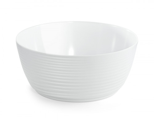 Saladier rond blanc mélamine Ø 26 cm Wave Platex