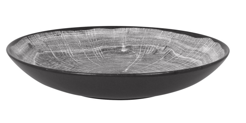 Assiette coupe creuse rond beech porcelaine vitrifiée Ø 25,9 cm Woodart Rak