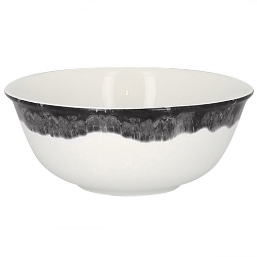 Bol rond gris porcelaine vitrifiée Ø 16 cm Woodart Rak