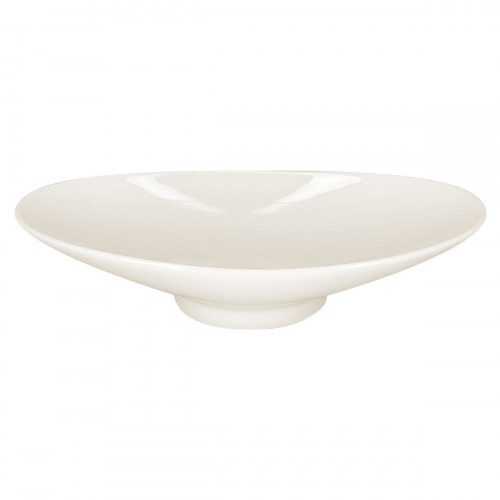 Coupelle ovale ivoire porcelaine vitrifiée 20,5 cm Aurea Rak