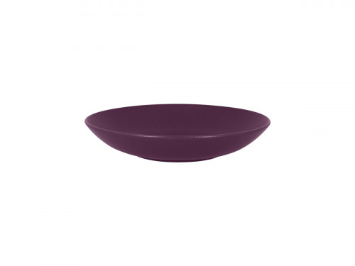 Assiette creuse rond violet porcelaine vitrifiée Ø 25,9 cm Neo Fusion Rak