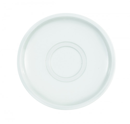 Sous-tasse à thé rond ivoire porcelaine vitrifiée Ø 17 cm Artesano Villeroy & Boch