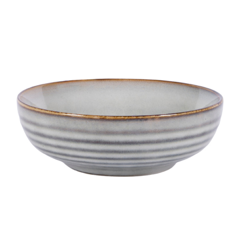 Coupelle rond gris grès émaillé Ø 14 cm Sky Pro.mundi