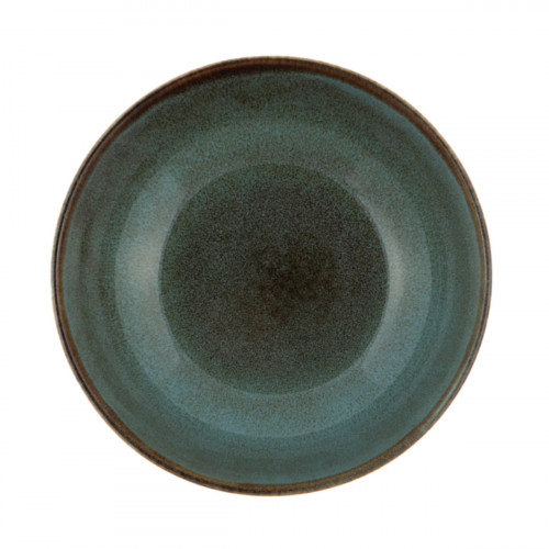 Coupelle rond vert grès émaillé Ø 14 cm Sky Pro.mundi