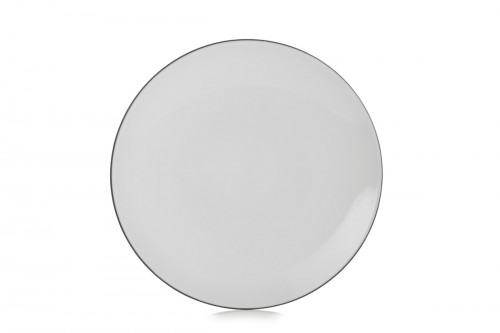 Assiette coupe plate rond blanc porcelaine culinaire Ø 28 cm Equinoxe Revol
