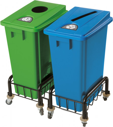 Couvercle plastique bleu Tri Selectif Probbax