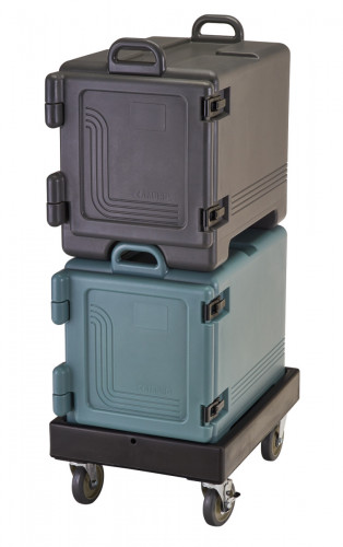 Socle rouleur sans poignée plastique 65,5x49x26,5 cm Cambro