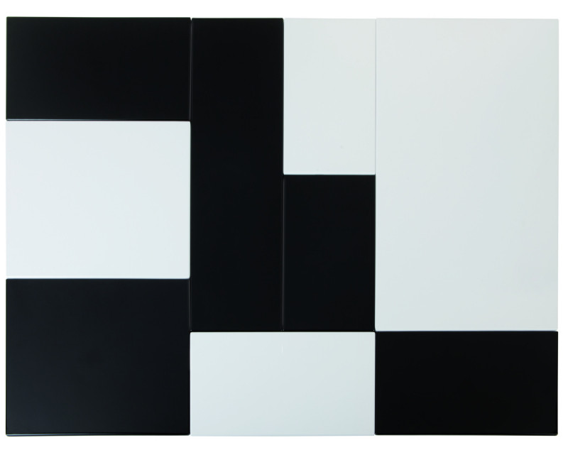 Plateau GN2/4 mélamine blanc 53x16,2x1,5 cm Zero Aps