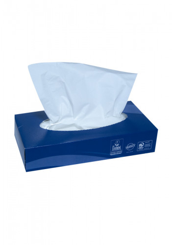Mouchoirs blanc ouate de cellulose 20x19,7 cm (100 pièces)