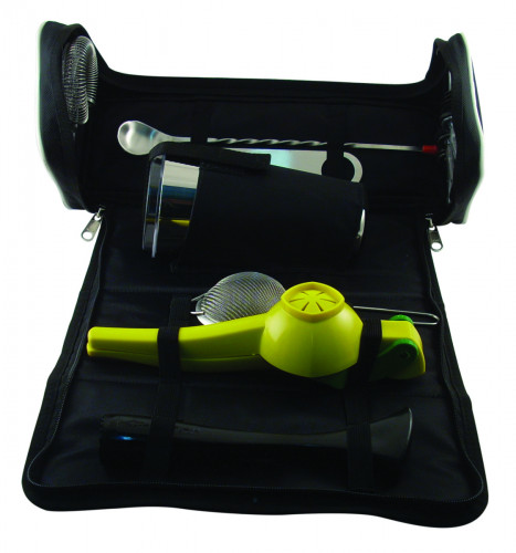 Mallette barman noir 27 cm The Bars