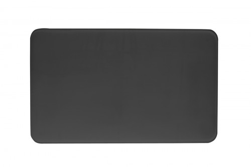 Plateau GN1/1 verre trempé noir 53x32,5x0,6 cm Evento Degrenne