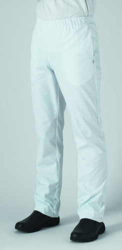 Pantalon de cuisine blanc T6 Umini Robur