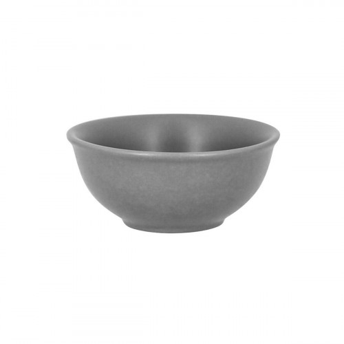 Bol rond gris porcelaine vitrifiée Ø 12 cm Shale Rak