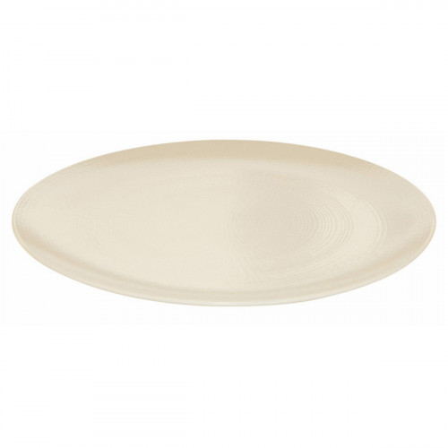 Assiette coupe plate rond kaolin grès émaillé Ø 31,5 cm Modulo Nature Degrenne