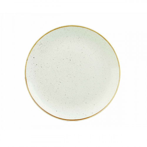Assiette coupe plate rond barley white porcelaine vitrifiée Ø 28,8 cm Stonecast Barley Churchill