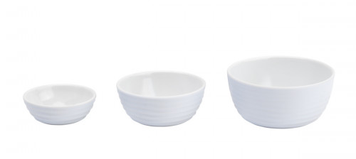 Ramequin rond blanc mélamine Ø 8,8 cm Wave Platex