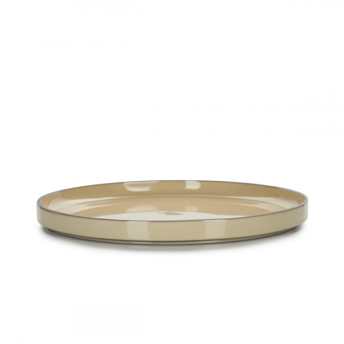 Assiette plate rond muscade porcelaine culinaire Ø 28 cm Caractère Revol