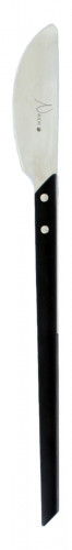 Couteau de table noir 22 cm Nara Eternum