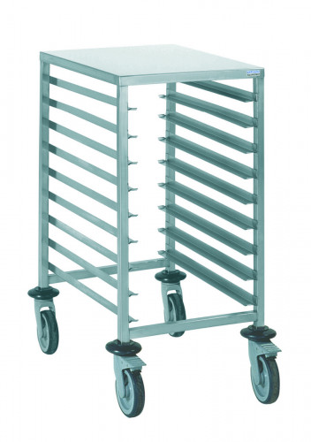 Chariot inox sens largeur Pâtissier 9 niveaux Tournus