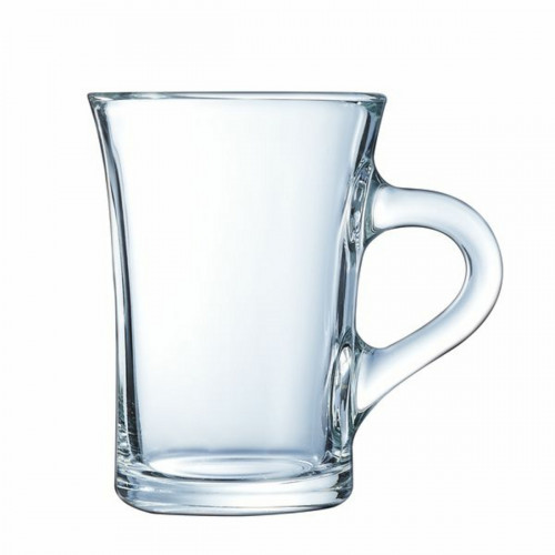 Mug rond transparent verre trempé 23 cl Ø 7,5 cm Arcoroc