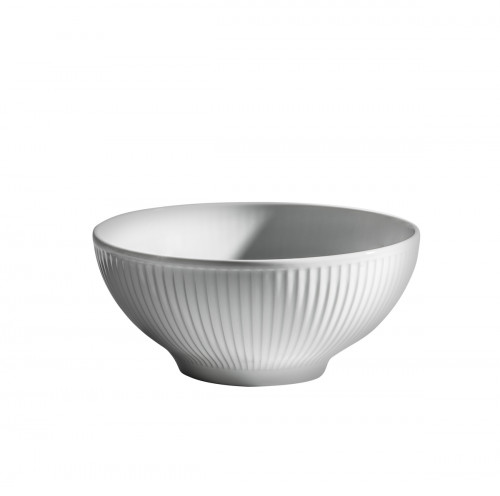 Bol rond blanc porcelaine culinaire Ø 18 cm Plisse Pillivuyt