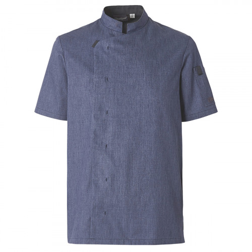Veste homme manches courtes bleu T3 Shade Molinel