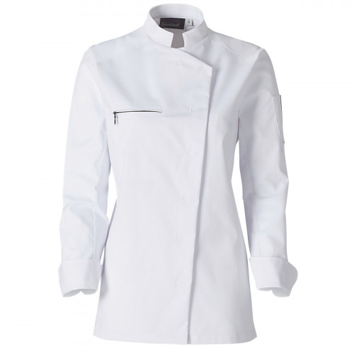 Veste femme manches longues blanc T5 Jaklab Molinel