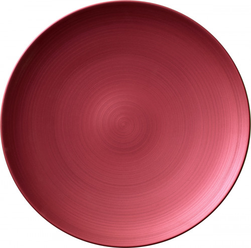 Assiette coupe plate rond cuivre porcelaine Ø 32 cm Copper Glow Villeroy & Boch