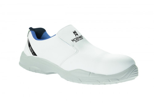 Mocassins de sécurité blanc 45 Brice Plus Nordways