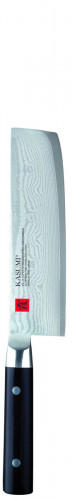 Couteau nakiri 17 cm acier bois compressé unie Kasumi Damas Kasumi