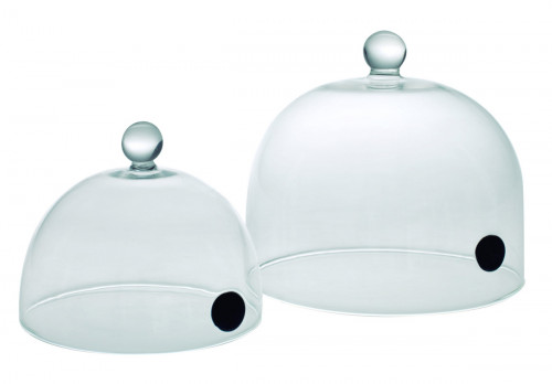 Cloche à fumer transparent Ø 16 cm 12 cm Lacor