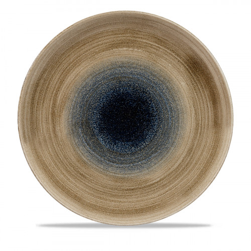 Assiette coupe plate rond aqueous bayou porcelaine vitrifiée Ø 28,8 cm Stonecast Aquaeous Churchill