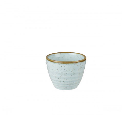 Pot à sauce rond bleu porcelaine vitrifiée Ø 5 cm Stonecast Duck Egg Churchill