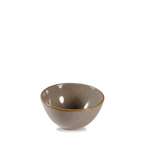Bol rond peppercorn porcelaine vitrifiée Ø 13 cm Stonecast Grey Churchill
