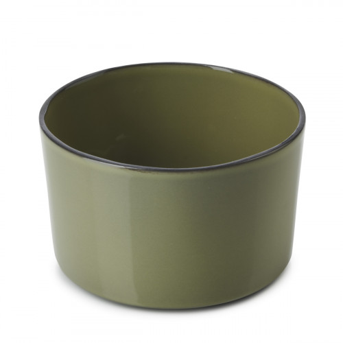 Bol rond vert porcelaine culinaire Ø 11 cm Caractère Revol