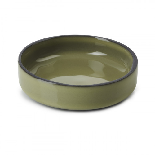Coupelle rond vert porcelaine culinaire Ø 7 cm Caractère Revol