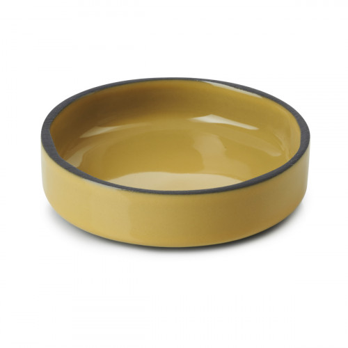 Coupelle rond jaune porcelaine culinaire Ø 7 cm Caractère Revol