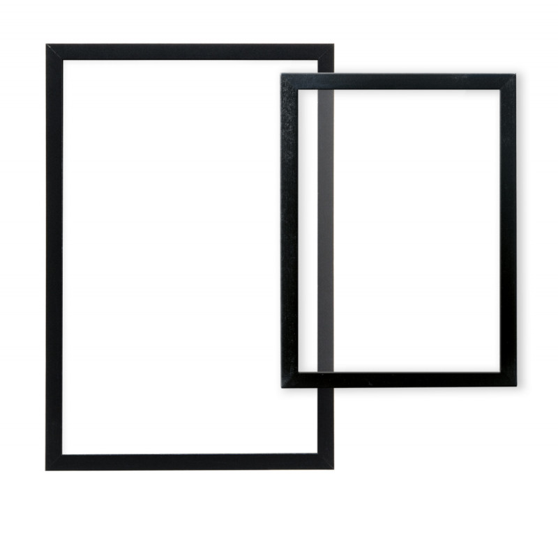 Ardoise murale noir 60x40x1 cm Woody Securit