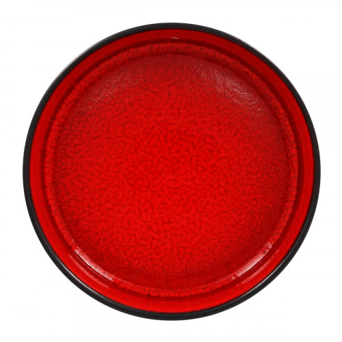 Bol rond rouge porcelaine vitrifiée Ø 14 cm Fire Rak