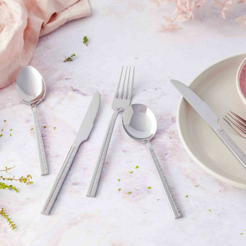 Couteau de table monobloc cranté 23,5 cm Mineral Pro.mundi