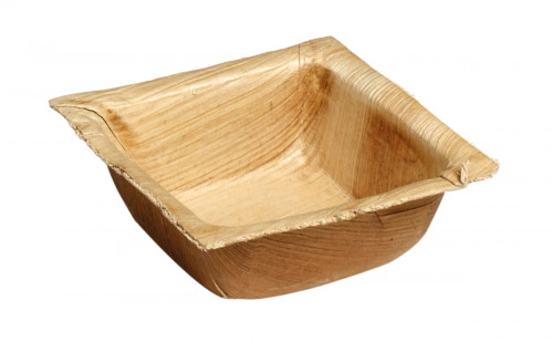 Ravier carré carré beige 70x70x25 mm Solia (25 pièces)