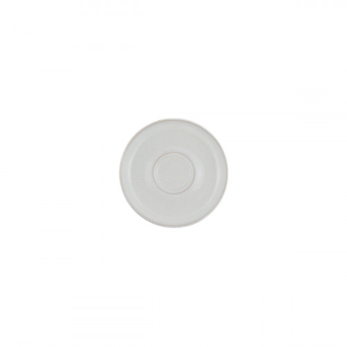 Sous tasse rond Beige rosé grès émaillé Ø 14 cm Pearl Pro.mundi