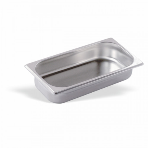 Bac GN 1/3 inox 18/10 P2 cm 0,8 L Pujadas
