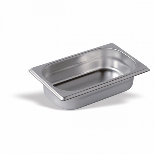 Bac GN 1/4 inox 18/10 P2 cm 0,5 L Pujadas
